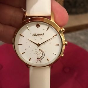 Kate Spade White Cheers Watch